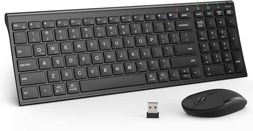 Kit Teclado Mouse Inalambrico Para Macbook Windows Android