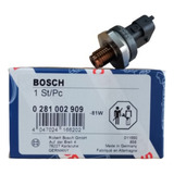 Sensor  Pressão Da Flauta0281002909 Bosch Ducato 2.8