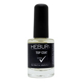 Heburn Esmalte Uñas 191 Top Coat Laca Protección Manicuria Color Transparente