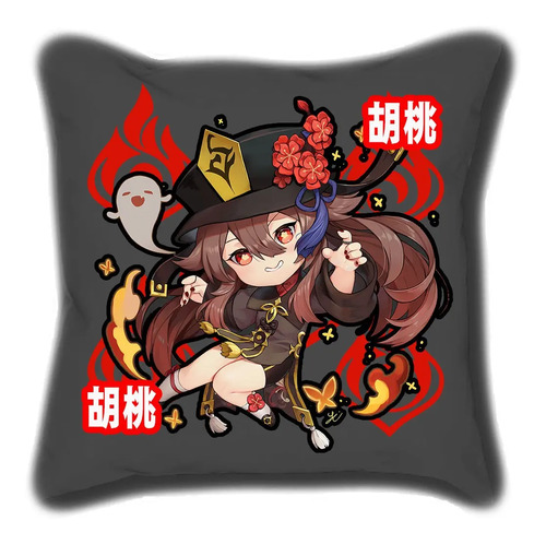 Genshin Impact Cojin 50 X 50 Cm Anime Personalizable | MercadoLibre