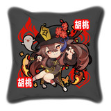 Genshin Impact Cojin 50 X 50 Cm Anime Personalizable