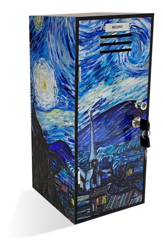 Noche Estrellada Van Gogh Organizador Arte  Regalo Personal