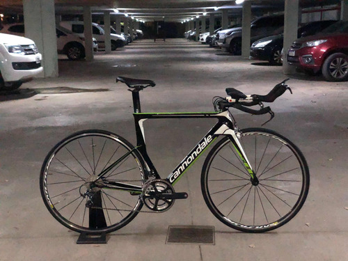 Bicicleta Cannondale Slice Triatlón Carbono Ultegra M 54 