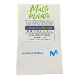 Chip Sim Movistar - Prepago - 3 En 1 - 4g Caba