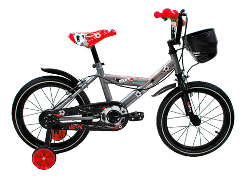 Bicicleta Infantil Rodado 16 Urby Bikes Con Ruedas Inflables