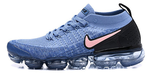 Nike Air Vapormax Flyknit 2.0 Azul Rosa Leia A Descrição