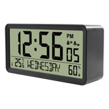 Reloj Despertador Electrónico Digital Para Interiores Con Pa