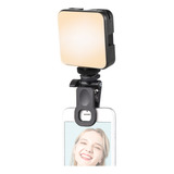 Mini Luz Led Para Video Andoer W64, Con Clip, Relleno Para T