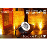 Bala Piso Led Ecolite® 3w Ecobp3w