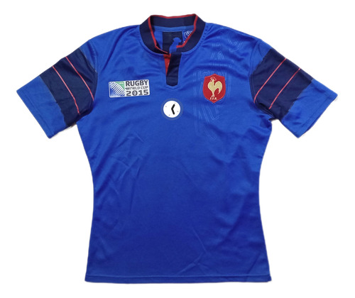 Camiseta Francia Mundial 2015 Rugby Original Talle M