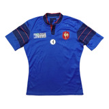 Camiseta Francia Mundial 2015 Rugby Original Talle M