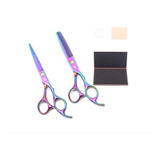 Tijeras Para Corte De Cabello 6  Pulgadas  Purple Dragon 