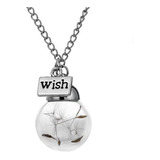 Collar Panadero - Deseo - Wish - Esfera - Flor Globo