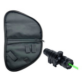 Mira Laser Tático Para Pistola Verde + Capa Forrada Premium