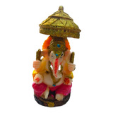 Ganesh Figura Dios Elefante 8cm Poliresina 
