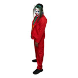 Disfraz  Payaso Joker Guason Halloween Adulto