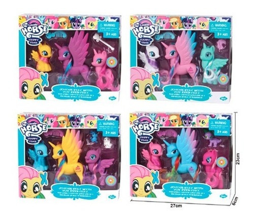 Adorables Ponys Con Luz 3 Pcs 1723198 E.normal