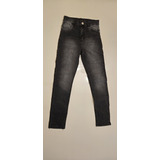 Jean Mujer Sisa Denim Talle 38 Color Gris Gastado