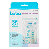 25 Saquinho Leite Materno Armazena E Congela 200ml Buba Novo