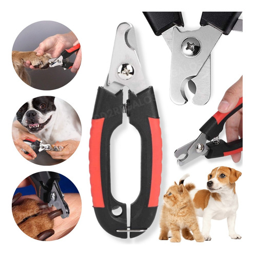 Alicate Corta Uñas Para Perros Y Gatos Profesional 15 Cm