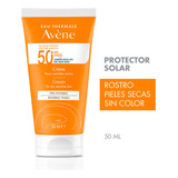 Avene Solar Gama Naranja Crema Fps 50 Acabado Invisible 50 M