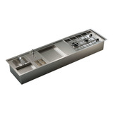 Cuba Com Fogão Cooktop Cozinha Inox Gourmet 170 Vx - Ludrio