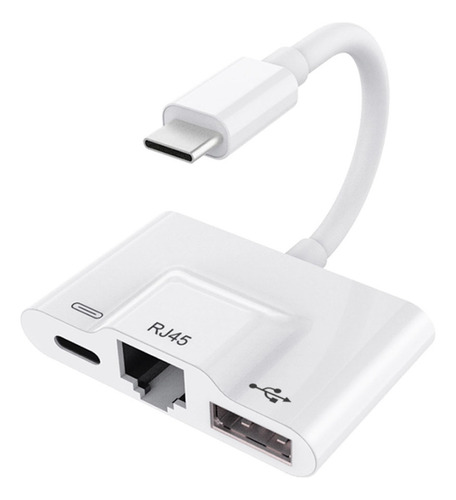 Adaptador Usb C A Ethernet Rj45 Otg