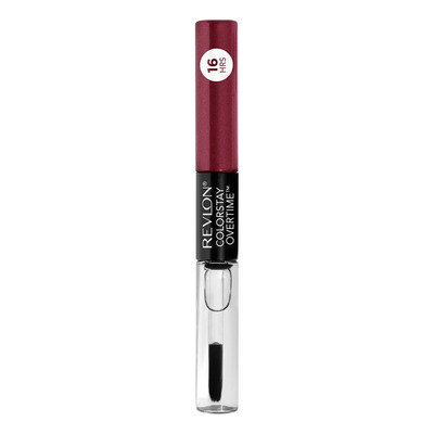 Labial Líquido Cs Overtime Lipcolor Tono Relentless Raisin Acabado Gloss | Envío gratis