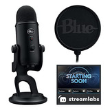 Logitech Blue Yeti Game Streaming Kit Con Yeti Usb Gaming De