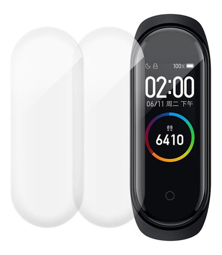 Película 9d Nano Gel Para Xiaomi Mi Band 4 / 3  2 Peliculas