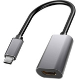 Cable Adaptador Usb C A Hdmi 4k 60hz Aluminio Para Mac iPad 