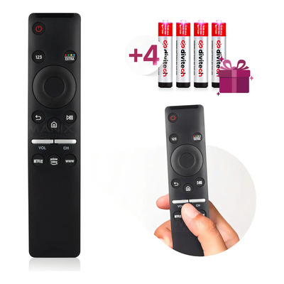 Control Remoto Compatible Con Samsung Uhd Curvo Bn59-01310c Incluye 4 Pilas AAA Divitech® | Meses sin interés