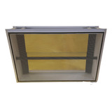 Aireador De Aluminio Blanco 40x26, Vidrio, Mosquitero. Reja