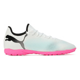 Botines Puma Future 7 Play Tt Hombre Fútbol Blanco