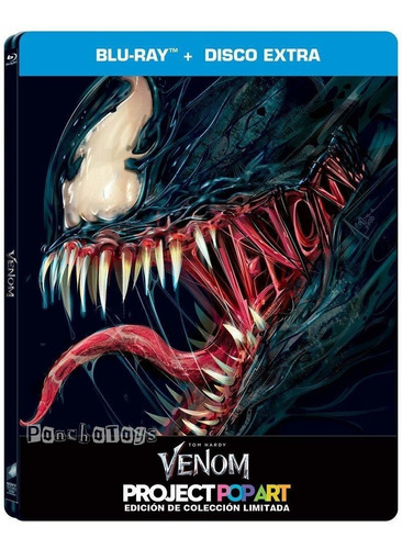 Venom Steelbook Blu Ray + Extras