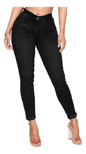 Jeans Dama Push Up Stretch Mezclilla Premium Kati usha Mujer