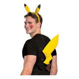 Disfraz Unisex Diadema Y Cola Pokemon Personaje Pikachu