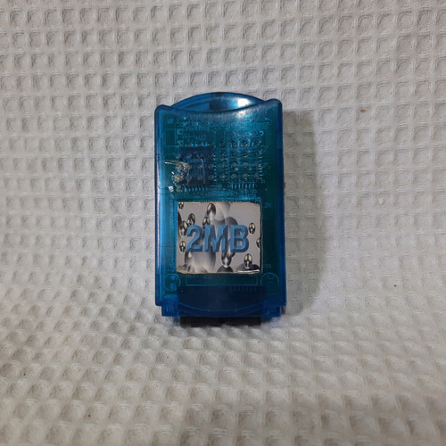 Vmu 2 Mb Alta Capacidade Azul Translucido Para Dreamcast