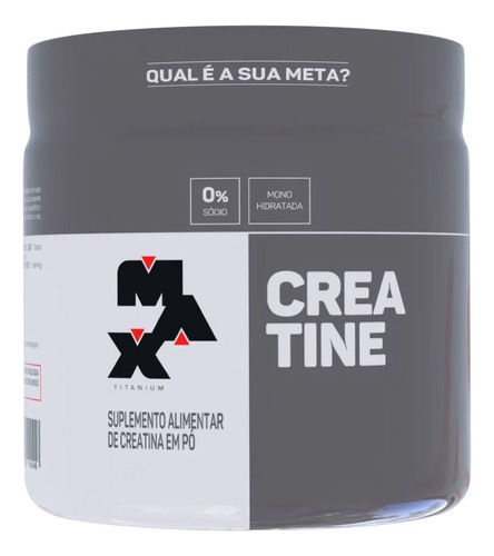 Suplemento Em Pó Max Titanium Sem Sabor Em Pote 3000mg