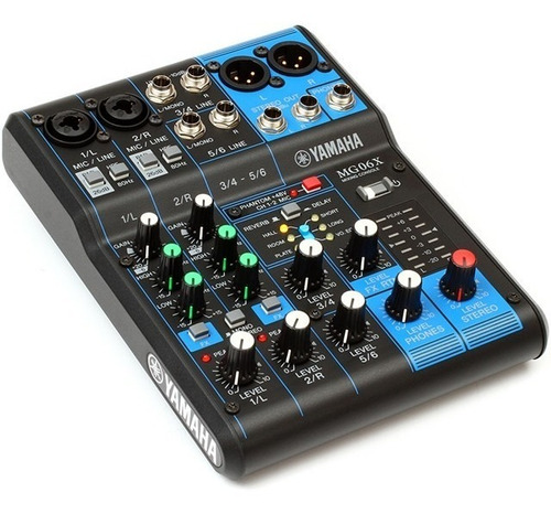 Consola Mixer Mesa Yamaha Mg06x 6 Canales Nueva Garantía