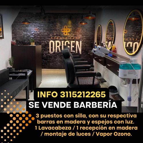 Barbería Con Montaje