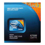 Processador Intel Core 2 Duo E7500 2.93ghz Lga 775 + Cooler