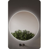 Espejo Circular Para Baño Mangatta Led Fría 70 Cm Diámetro