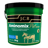 Suplemento Aminomix Crescimento Equino Potros Jcr 3kg Vetnil