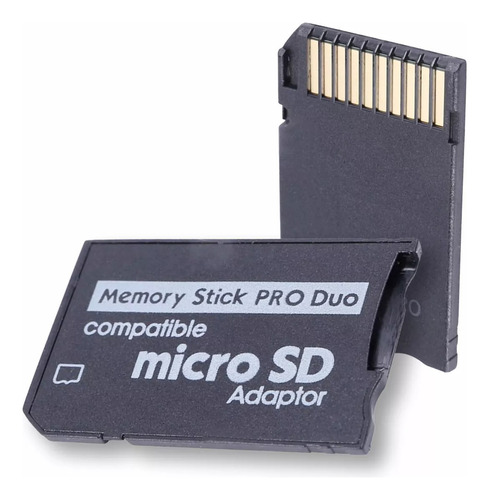 Adaptador Cartão Memoria Memory  Stick Pro Duo - Micro Sd