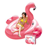Flotador Flamenco Flamingo Rosado Intex Mega 2.03mt Inflable