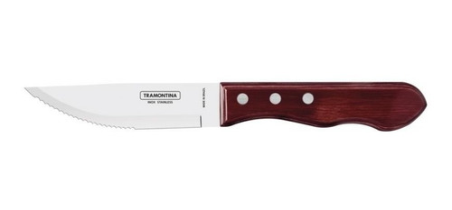 Cuchillo Asado Jumbo Tramontina Churrasco Polywood 5 