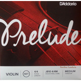 Cuerdas Para Violín 4/4 D'addario Prelude, Originales