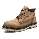 Retro Martin Botas Moda Tendencia Zapatos De Hombre Calidad