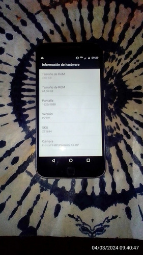 Motorola G4 Plus 64gb 4gb Ram Usado Libre Sin Cargador